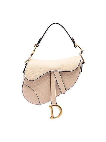 Dior Mini Grained Calfskin Saddle Bag (view 1)