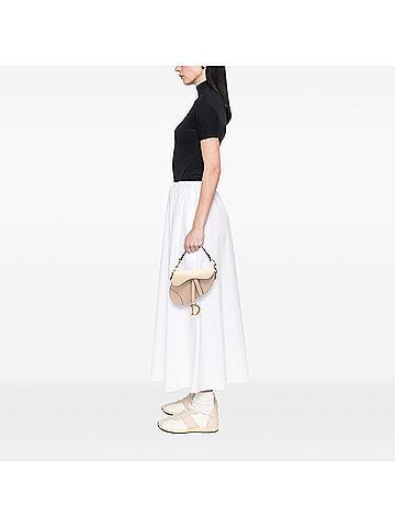 Dior Mini Grained Calfskin Saddle Bag (view 2)