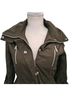 BCBGeneration 100% Polyester Solid Green Windbreaker Size XS - photo 2