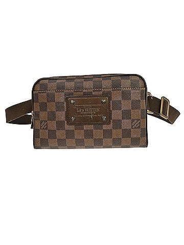 Louis Vuitton Brooklyn Bum Damier Ebene Brown Canvas Clutche &amp; Pouche Bag (view 1)