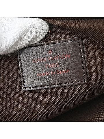 Louis Vuitton Brooklyn Bum Damier Ebene Brown Canvas Clutche &amp; Pouche Bag (view 2)