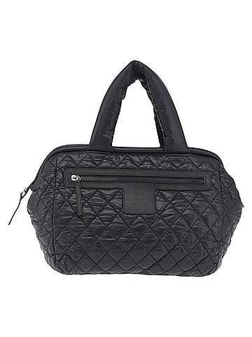 Chanel Coco Cocoon Bowling Quilted Nylon Black Nylon Handbag (view 1)