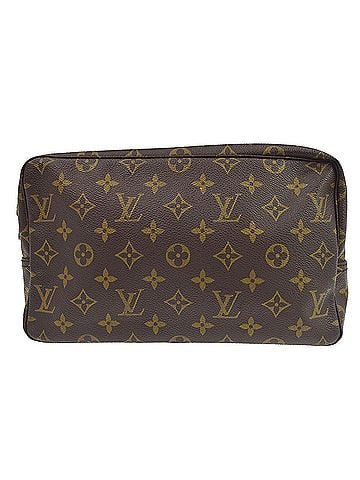Louis Vuitton Trousse Toiletry Monogram Canvas Brown Canvas Toiletry Case Accessory (view 1)