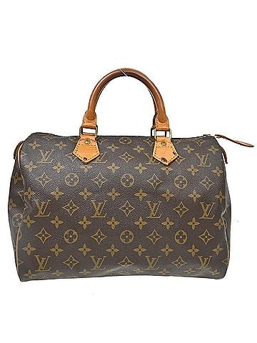 Louis Vuitton Speedy Monogram Canvas Brown Canvas Handbag (view 1)
