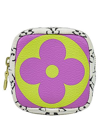 Louis Vuitton Cube Coin Purse Limited Edition Colored Monogram Giant Multicolour Canvas Clutche &amp; Pouche Bag (view 1)