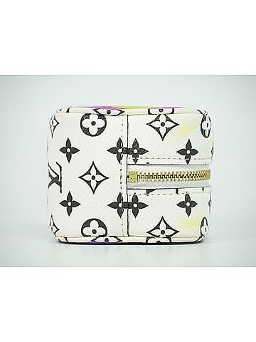 Louis Vuitton Cube Coin Purse Limited Edition Colored Monogram Giant Multicolour Canvas Clutche &amp; Pouche Bag (view 2)