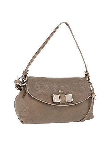 Chloé Lily Leather Beige Leather Shoulder Bag Bag (view 1)