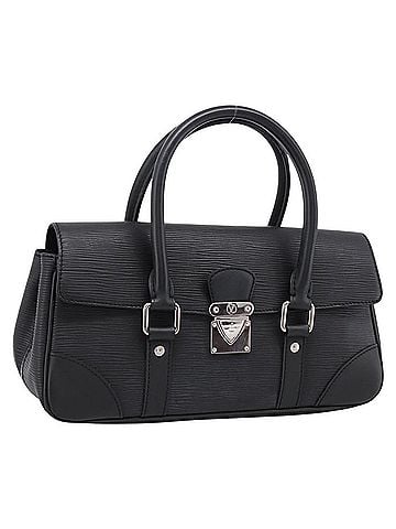 Louis Vuitton Segur Epi Leather Black Leather Handbag (view 1)