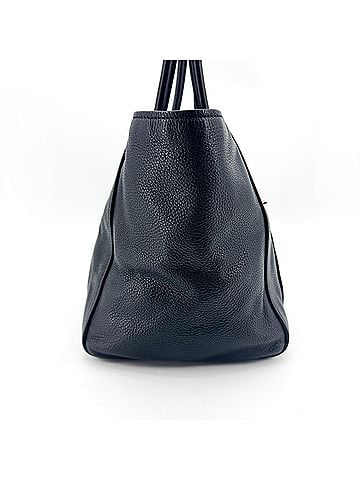 Prada Front Pocket Wing Convertible Vitello Phenix Black Leather Tote Bag Bag (view 2)
