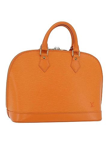 Louis Vuitton Alma Epi Leather Orange Leather Handbag (view 1)