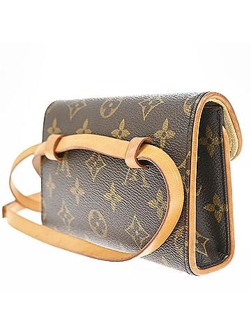 Louis Vuitton Florentine Waist Monogram Canvas Brown Leather Clutche &amp; Pouche Bag (view 2)