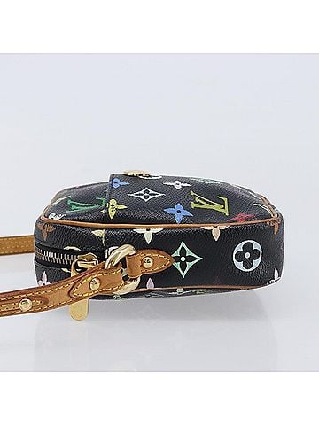 Louis Vuitton Rift Monogram Multicolor Black Canvas Shoulder Bag Bag (view 2)