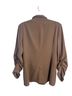 Aqua 100% Polyester Brown Blazer Size M - photo 2