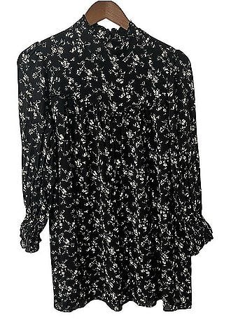 Reformation Jourdan Babydoll Mini Dress Casual Dress (view 2)
