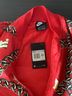 Nike 100% Polyester Print Red Gold Jacket Size XS - photo 3
