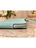 Coach 100% Canvas Teal Green Leather Clutch One size - photo 5
