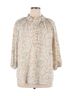 Ruby Rd. Snake Print Multi Color Long Sleeve Blouse Size XL - photo 1