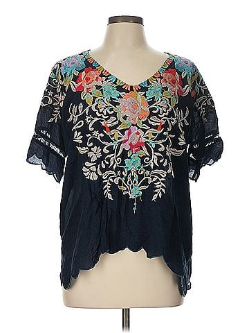 Johnny Was Johnny Was Short Sleeve Blouse (view 1)