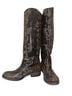Sundance Animal Print Brown Black Boots Size EU 38 - photo 2