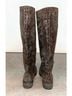 Sundance Animal Print Brown Black Boots Size EU 38 - photo 3