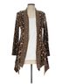 Ruby Rd. 100% Rayon Brown Ruby Rd. Kimono Size L (petite) - photo 1