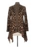 Ruby Rd. 100% Rayon Brown Ruby Rd. Kimono Size L (petite) - photo 2