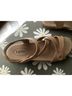 Taos 100% Leather Brown Sandals Size 8 - photo 4