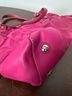 Coach Solid Pink Leather Shoulder Bag One size - photo 6