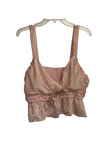 Anthropologie Meave Shirred Pullover Sleeveless Top (view 1)