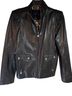 Betsey Johnson Black Leather Jacket Size L - photo 1