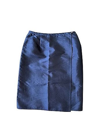 Ralph Lauren Black Label silk wrap skirt Silk Skirt (view 2)