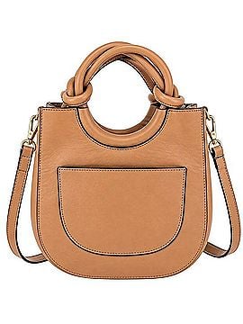 Thacker Twist Handle Leather Crossbody Bag Crossbody Bag (view 1)