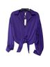 Glam Purple Blouse Size M - photo 1