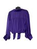 Glam Purple Blouse Size M - photo 2