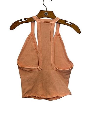 Free People Ribbed V-Neck Crop Top Tank Top (view 2)