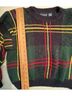 Best Plaid Green Black Red Yellow Pullover Sweater Size S - photo 4