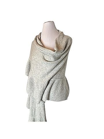 RACHEL Rachel Roy Merino Wool Blend Wrap Shawl Sweater Vest (view 1)