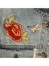 Pol 100% Cotton Floral Blue Vest Size S - photo 6