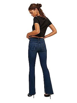 Mother The Insider Skimp Pointy Fray Jeans (view 2)