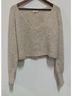 Sézane 100% Alpaca Marled Tan Casual Sweaters Size S - photo 3