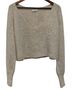 Sézane 100% Alpaca Marled Tan Casual Sweaters Size S - photo 1