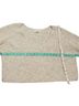 Sézane 100% Alpaca Marled Tan Casual Sweaters Size S - photo 2