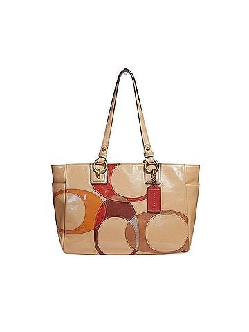 Coach Leather Tote (view 1)