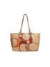 Coach 100% Leather Floral Tan Multi Color Leather Tote One size - photo 1