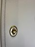 Coach White Yellow Leather Shoulder Bag One size - photo 6