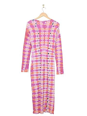 Raquel Allegra Fitted Long Sleeve Cocktail Dress (view 2)