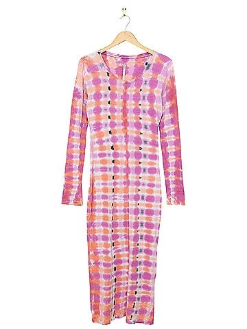 Raquel Allegra Fitted Long Sleeve Cocktail Dress (view 1)