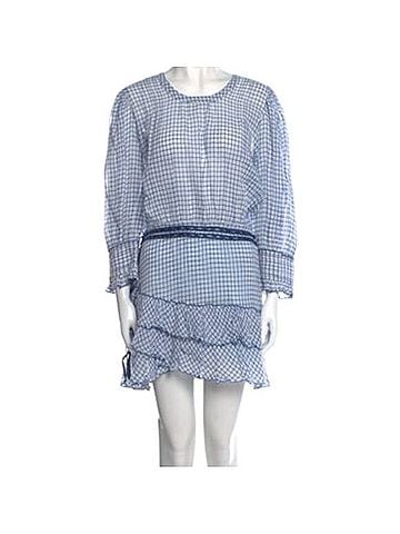 LoveShackFancy Plaid print mini Dress Casual Dress (view 1)