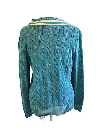 Ralph Lauren Cable Knit Tennis Sweater Pullover Sweater (view 2)