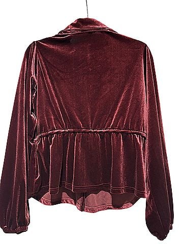 Velvet Heart Long Sleeve Blouse (view 2)